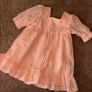 Wonder Nation Peach Kids Dress